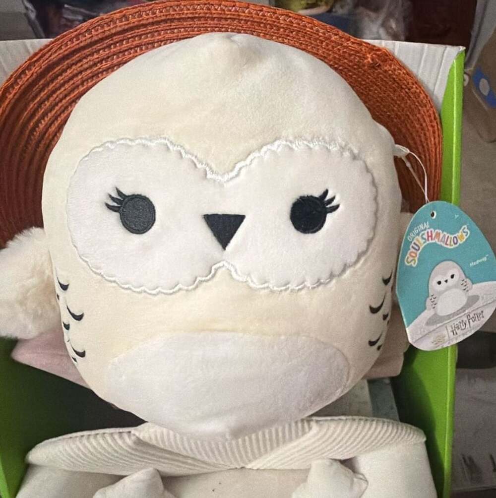 Squishmallows Harry Potter Hedwig Owl Plush Toy New with Tag
